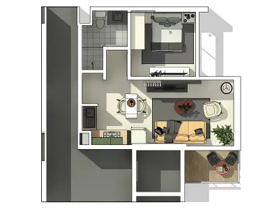 Modern 1 Bedroom Apartment for Sale in Kilimani — Photo 2