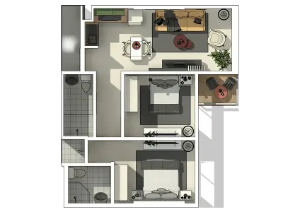 Modern 2 Bedroom Apartment for Sale in Kilimani — Photo 2