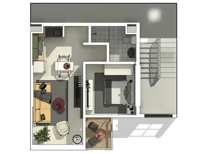 Modern 1 Bedroom Apartment for Sale in Kilimani — Photo 2
