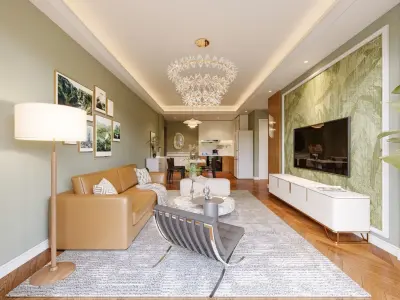 Berkeley Residency 2 Bedroom Apartment A-09 Floor 2