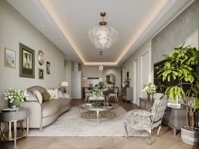 Berkeley Residency 2 Bedroom Apartment A-04 Floor 2
